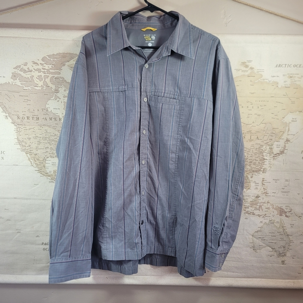 Mountain Hard Wear button up casual long sleeve size XL shirt